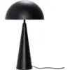 Image de Lampe à poser en métal noir 52 cm Cône - Hübsch