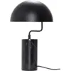 Image de Lampe à poser en marbre et métal noir 48 x 38 cm - Hübsch