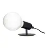 Image de Hubsch Lampe de table en métal noir