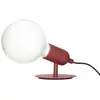 Image de Hubsch Lampe de table en métal rouge
