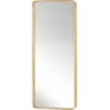 Image de Miroir mural 31 x 76 cm avec cadre en laiton - Hübsch