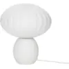 Image de Lampe de table en verre et opale blanche 28 x 23 cm - Hübsch