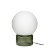 Image de Hubsch Lampe de table en verre - vert