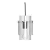 Image de Hubsch Lampe à suspension verre / métal - nickel