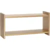 Image de Double étagère 62cm en chêne - Hübsch
