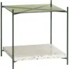Image de Table d'appoint en terrazzo et verre vert Niche - Hübsch