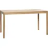 Image de Table à manger rectangle en bois naturel 140 x 80 cm - Hübsch