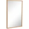 Image de Miroir rectangulaire en bois de chêne Depth - Hübsch