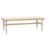 Image de Hubsch Table basse en bois - naturel