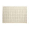 Image de Hubsch Tapis coton - blanc / gris