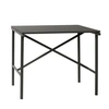 Image de Hubsch Table d'extérieur métal - noir 90x90xh76cm