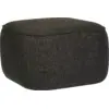 Image de Pouf marron foncé Cube - Hübsch