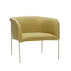 Image de Hubsch Chaise longue - jaune/vert clair