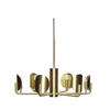 Image de Hubsch Lampe suspendue métal - laiton