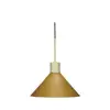 Image de Hubsch Lampe à suspension métal - sable/marron