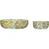 Image de Set de 2 bols en verre Confetti - Hübsch