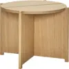 Image de Table basse en chêne naturel 55 cm Dash - Hübsch