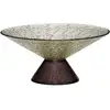 Image de Bol rond en verre vert 25x12 cm Bonbon - Hübsch