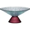 Image de Bol rond en verre rouge 25x12 cm Bonbon - Hübsch