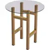 Image de Table d'appoint en frêne olive Elevate - Hübsch