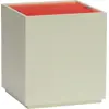 Image de Table d'appoint et de rangement en frêne vert et rouge Vault - Hübsch