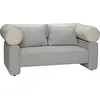 Image de Canapé en polyester gris Vera - Hübsch