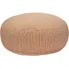 Image de Pouf en coton orange 75cm Mochi - Hübsch