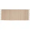 Image de Tapis de rivière en coton sable 80x200cm Alba - Hübsch