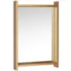 Image de Miroir en verre et bois 40x8xh60cm Forma- Hübsch