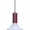 Image de Suspension en métal bordeaux et bleu clair 25xh24cm Luminary - Hübsch