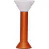 Image de Lampe portative en métal orange 14x30cm - Hübsch