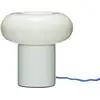 Image de Lampe à poser en verre vert clair 23xh22cm Hues - Hübsch