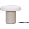 Image de Lampe de table en métal sable et verre25xh20cm Ateliers- Hübsch