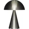 Image de Lampe portable en fer argenté 15xh20cm Mush - Hübsch