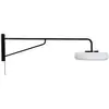 Image de Hubsch Applique murale Sway noire