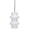 Image de Hubsch Suspension Pilule double blanc brillant