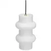 Image de Hubsch Suspension Pilule double blanc mat