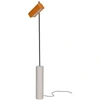 Image de Hubsch Lampadaire réflecteur orange