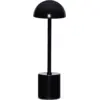 Image de Lampe portable en métal noir Taten - Hübsch