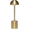 Image de Lampe portable en métal laiton Taten - Hübsch