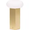 Image de Lampe portable en finition laiton brossé Low - Hübsch