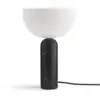 Image de Lampe de table en marbre noir 45 cm Kizu - New Works