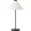 Image de Lampe portable en acier brossé lin 30 cm Brolly - New Works