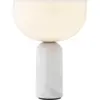 Image de Lampe portable en marbre blanc 24 cm Kizu - New Works
