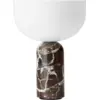 Image de Lampe portable en marbre rouge Rosso Levanto 24 cm Kizu - New Works