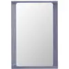 Image de Miroir en bois laqué lila 80x55cm Arced - Muuto