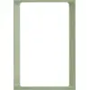 Image de Miroir en bois laqué vert 80x55cm Arced - Muuto