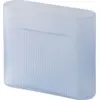 Image de Vase en verre soufflé bleu 16,5cm Ridge - Muuto
