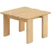 Image de Table basse carrée en teck 55cm Assemble - Muuto