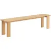 Image de Banc en teck 180x36,5cm Assemble - Muuto